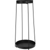 26102 1 velky cerny stojan aro s vyskou 58 cm pro kvetinace do 25 cm moderni design a pevna konstrukce
