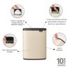 Bo Waste Bin, 12L Soft Beige 8710755234125 Brabantia 96dpi 1000x1000px 7 NR 36551