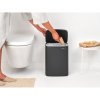 Bo Waste Bin, 12L Mineral Infinite Grey 8710755233746 Brabantia 96dpi 1000x1000px 7 NR 35786