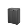 Bo Waste Bin, 12L Mineral Infinite Grey 8710755233746 Brabantia 96dpi 1000x1000px 7 NR 35840