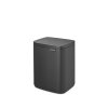 Bo Waste Bin, 7L Mineral Infinite Grey 8710755233722 Brabantia 96dpi 1000x1000px 7 NR 35830