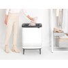 Bo Laundry Bin Hi, 2 x 45L, Plastic Lid White 8710755200540 Brabantia 96dpi 1000x750px 7 NR 22130