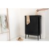 Bo Laundry Bin Hi, 2 x 45L, Plastic Lid Matt Black 8710755200564 Brabantia 96dpi 1000x666px 7 NR 22467