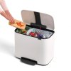 Bo Pedal Bin, 11 + 23L White 8710755121142 Brabantia 1000x1000px 7 NR 12937 kopie