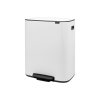 Bo Pedal Bin, 2 x 30L White 8710755211447 Brabantia 96dpi 1000x1000px 7 NR 16999