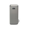 Bo Pedal Bin, 2 x 30L Mineral Concrete Grey 8710755211485 Brabantia 96dpi 1000x1000px 7 NR 17013