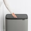 Bo Touch Bin, 11 + 23L Mineral Concrete Grey 8710755127243 Brabantia 96dpi 1000x1000px 7 NR 14669