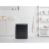 Bo Touch Bin, 2 x 30L Matt Black 8710755221484 Brabantia 96dpi 1000x1000px 7 NR 14577