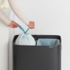 Bo Touch Bin, 2 x 30L Matt Black 8710755221484 Brabantia 96dpi 1000x1000px 7 NR 14431