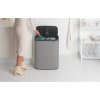 Bo Touch Bin, 2 x 30L Mineral Concrete Grey 8710755221460 Brabantia 96dpi 1000x1000px 7 NR 14418