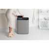 Bo Touch Bin, 2 x 30L Mineral Concrete Grey 8710755221460 Brabantia 96dpi 1000x1000px 7 NR 14422