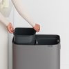 Bo Touch Bin, 2 x 30L Platinum 8710755221521 Brabantia 96dpi 1000x1000px 7 NR 14453