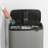 Bo Touch Bin, 3 x 11L Mineral Concrete Grey 8710755127229 Brabantia 96dpi 1000x1000px 7 NR 14654
