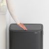 Bo Touch Bin, 60L Matt Black 8710755223020 Brabantia 96dpi 1000x1000px 7 NR 14486