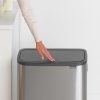 Bo Touch Bin, 60L Matt Steel Fingerprint Proof 8710755223082 Brabantia 96dpi 1000x1000px 7 NR 14516