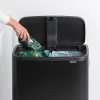 Bo Touch Bin Hi, 2 x 30L Matt Black 8710755130625 Brabantia 96dpi 1000x1000px 7 NR 14922