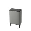 Bo Touch Bin Hi, 2 x 30L Mineral Concrete Grey 8710755130663 Brabantia 96dpi 1000x1000px 7 NR 14962
