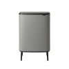 Bo Touch Bin Hi, 2 x 30L Mineral Concrete Grey 8710755130663 Brabantia 96dpi 1000x1000px 7 NR 14965