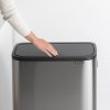 Bo Touch Bin Hi, 2 x 30L Matt Steel Fingerprint Proof 8710755130649 Brabantia 96dpi 1000x1000px 7 NR 14943
