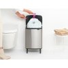 Bo Waste Bin Hi, 12L Matt Steel Fingerprint Proof 8710755227264 Brabantia 96dpi 1000x1000px 7 NR 30475