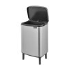 Bo Waste Bin Hi, 12L Matt Steel Fingerprint Proof 8710755227264 Brabantia 96dpi 1000x1000px 7 NR 30267