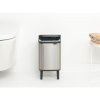 Bo Waste Bin Hi, 4L Matt Steel Fingerprint Proof 8710755227103 Brabantia 96dpi 1000x1000px 7 NR 30413