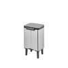 Bo Waste Bin Hi, 4L Matt Steel Fingerprint Proof 8710755227103 Brabantia 96dpi 1000x1000px 7 NR 30228