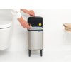 Bo Waste Bin Hi, 4L Matt Steel Fingerprint Proof 8710755227103 Brabantia 96dpi 1000x1000px 7 NR 30408