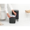 Bo Waste Bin Hi, 7L Matt Black 8710755227141 Brabantia 96dpi 1000x1000px 7 NR 30426