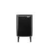 Bo Waste Bin Hi, 7L Matt Black 8710755227141 Brabantia 96dpi 1000x1000px 7 NR 30208