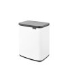 Bo Waste Bin, 12L White 8710755222467 Brabantia 96dpi 1000x1000px 7 NR 30133