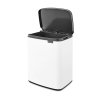 Bo Waste Bin, 12L White 8710755222467 Brabantia 96dpi 1000x1000px 7 NR 30134