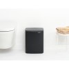 Bo Waste Bin, 12L Matt Black 8710755230363 Brabantia 96dpi 1000x1000px 7 NR 30493