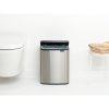 Bo Waste Bin, 12L Matt Steel Fingerprint Proof 8710755230486 Brabantia 96dpi 1000x1000px 7 NR 30513
