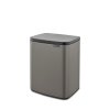 Bo Waste Bin, 12L Platinum 8710755230387 Brabantia 96dpi 1000x1000px 7 NR 30186