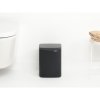 Bo Waste Bin, 4L Matt Black 8710755222481 Brabantia 96dpi 1000x1000px 7 NR 30302