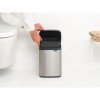 Bo Waste Bin, 4L Matt Steel Fingerprint Proof 8710755222849 Brabantia 96dpi 1000x1000px 7 NR 30323