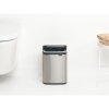 Bo Waste Bin, 4L Matt Steel Fingerprint Proof 8710755222849 Brabantia 96dpi 1000x1000px 7 NR 30327