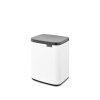 Bo Waste Bin, 7L White 8710755222368 Brabantia 96dpi 1000x1000px 7 NR 30126