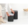 Bo Waste Bin, 7L Matt Black 8710755222900 Brabantia 96dpi 1000x1000px 7 NR 30333