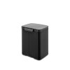 Bo Waste Bin, 7L Matt Black 8710755222900 Brabantia 96dpi 1000x1000px 7 NR 30141