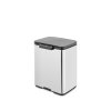 Bo Waste Bin, 7L Brilliant Steel 8710755222948 Brabantia 96dpi 1000x1000px 7 NR 30155