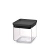 Square Canister, 0.7L, TASTY+ Dark Grey 8710755122309 Brabantia 96dpi 1000x1000px 7 NR 15464