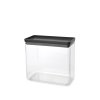 Tasty+ Stackable Canister, 3.5L Dark Grey 8710755229961 Brabantia 96dpi 1000x1000px 7 NR 35064