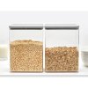 Tasty+ Stackable Canister, 5.4L Light Grey 8710755230684 Brabantia 96dpi 1000x1000px 7 NR 35018