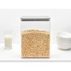 Tasty+ Stackable Canister, 5.4L Light Grey 8710755230684 Brabantia 96dpi 1000x1000px 7 NR 35017