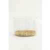 Storage Jar with Measuring Cup, 1.3L Transparent 8710755290220 Brabantia 683x1024px E NR 10739