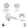 Clothes hook with Suction Cup Light Grey 8710755242847 Brabantia 96dpi 1000x1000px 7 NR 40712