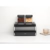 Roll Top Bread Bin, Medium Matt Black 8710755236686 Brabantia 96dpi 1000x1000px 7 NR 38570