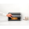 Roll Top Bread Bin, Medium Matt Black 8710755236686 Brabantia 96dpi 1000x1000px 7 NR 38571